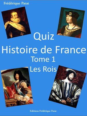 cover image of Quiz Histoire de France